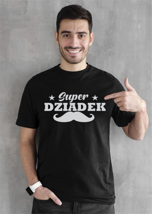 Koszulka Super Dziadek