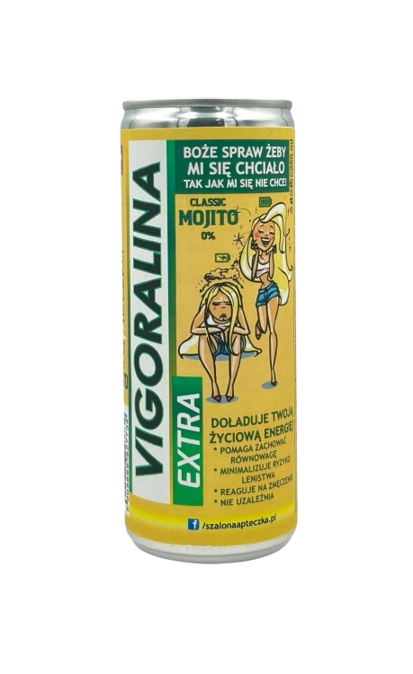 VIGORALINA EXTRA  -  Bezalkoholowy drink Mojito