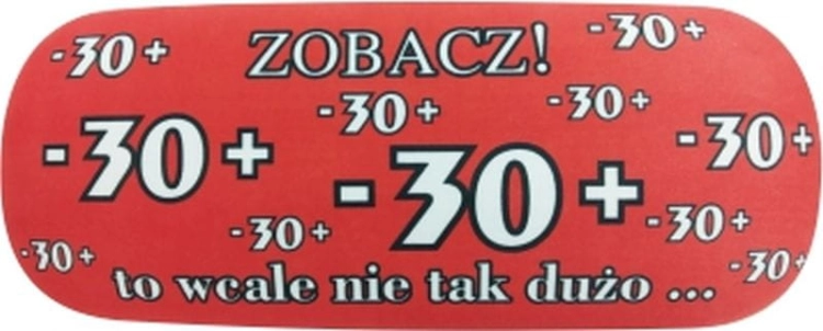 Etui na okulary 30 TO NIE TAK DUŻO
